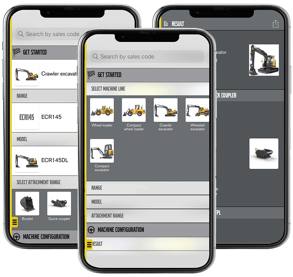 Screenshot of Attachment Selector App